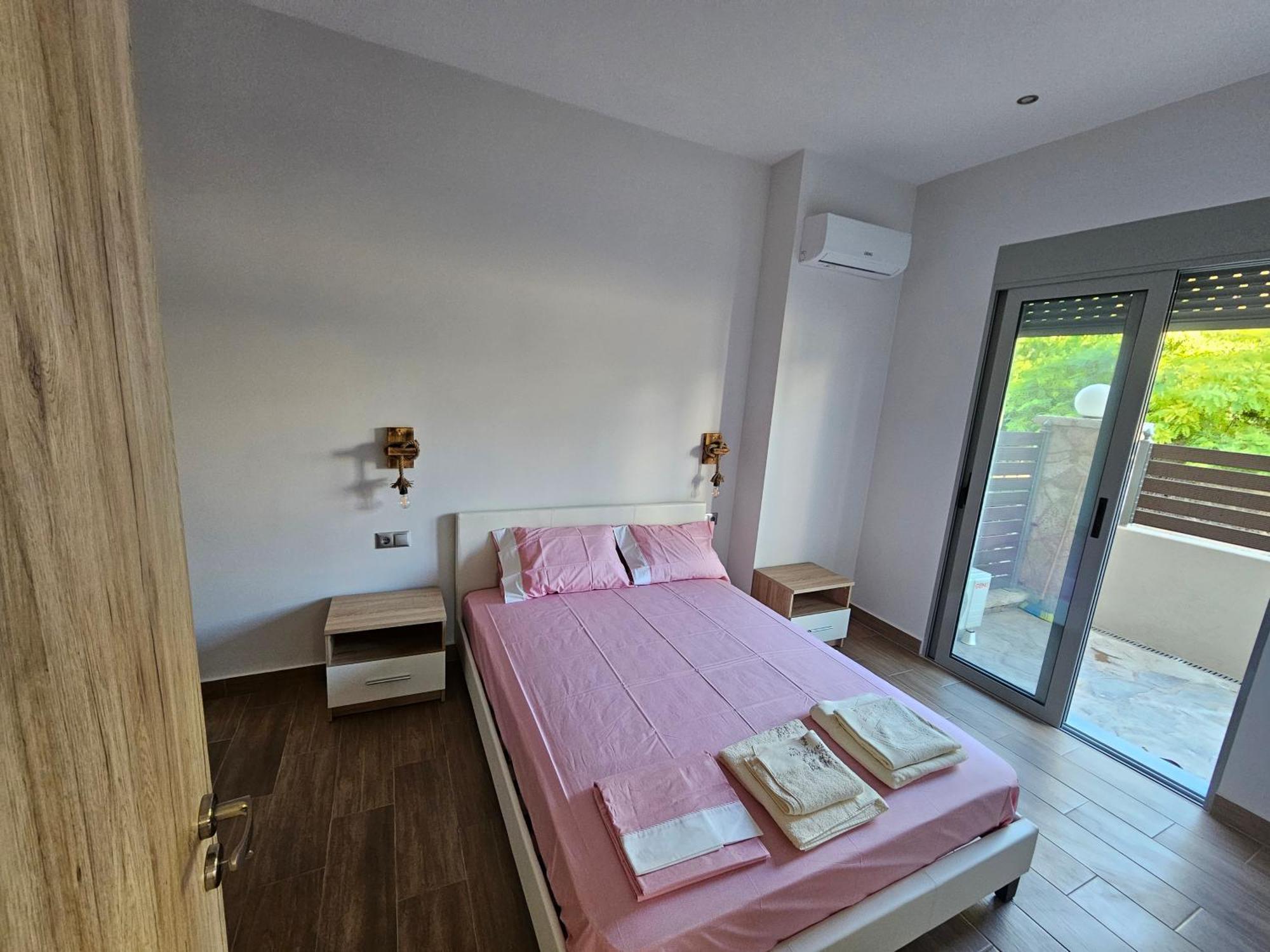 Cute Corner Apartment Khalkoutsion Bagian luar foto